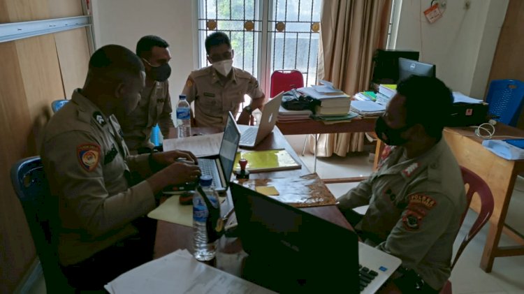 Supervisi Bidang Perencanaan Umum dan Anggaran T.A. 2021, Birorena Polda Kunjungi Polres SBD