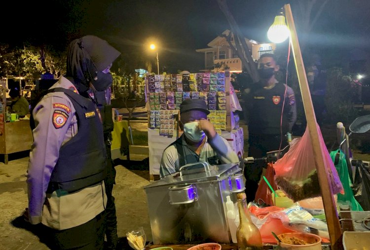 Cegah Ganguan Kamtibmas, Personel Turjawali Ditsamapta Polda NTT Gelar Patroli KRYD