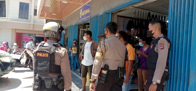 Patroli Cipta Kondis Aman dan Kondusif, Personel Turjawali Ditsamapta Terus Dilakukan di Kota Kupang