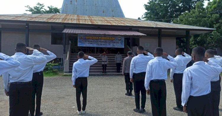 Hari kedua Pelatihan Gada Pratama Satuan Pengamanan, Ditbinmas Polda NTT Bekali Peserta dengan Pelajaran Ini