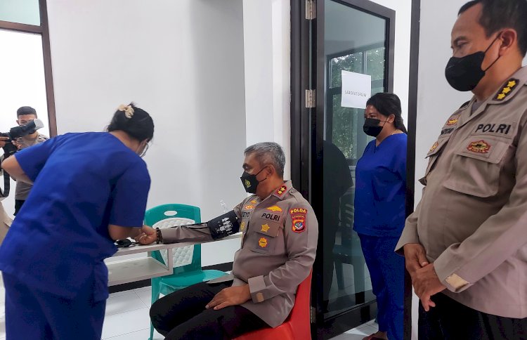 Biddokkes Polda NTT Gelar Rikes Berkala Tahun 2022, Kabiddokkes Polda NTT : Program ini Penting dilakukan untuk Perawatan Kesehatan Bagi anggota maupun ASN Polri