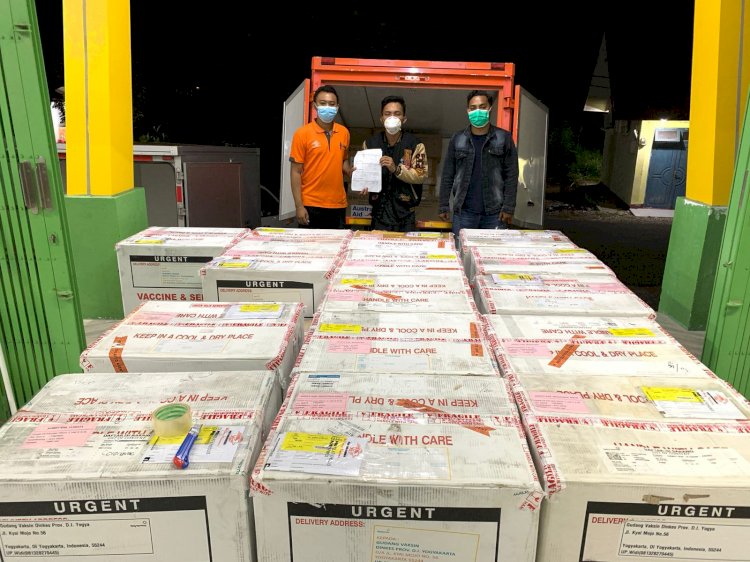 Satgas Deteksi OAN Turangga 2022 Kawal Pendistribusian Vaksin Bagi Sembilan Kabupaten di NTT