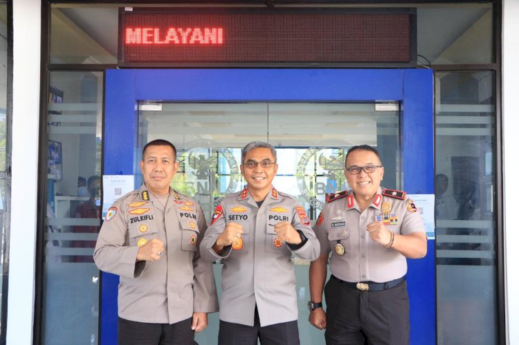 Tingkatkan Sinergi Antar Instansi, Kapolda NTT Mengunjungi Kantor Badan Narkotika Nasional Provinsi NTT