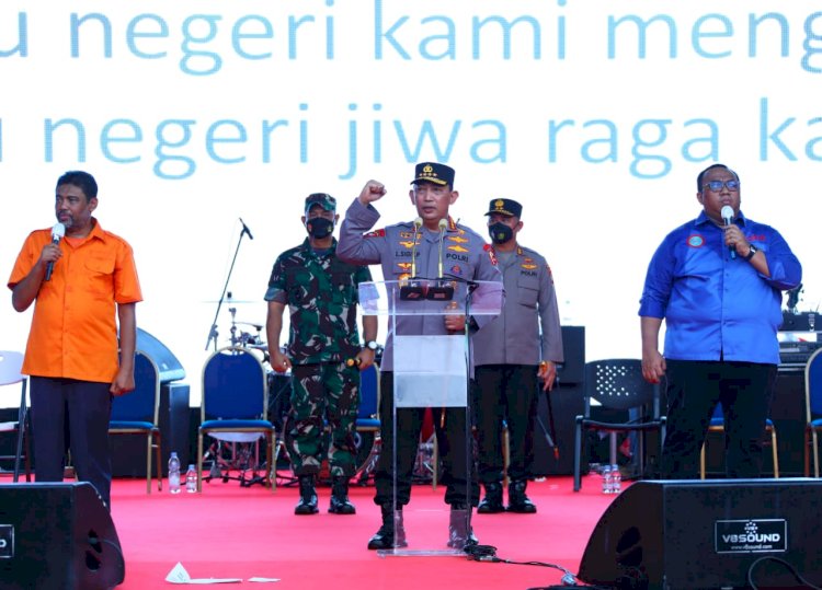 Pekik Perjuangan Buruh dari Kapolri saat Puncak Peringatan May Day