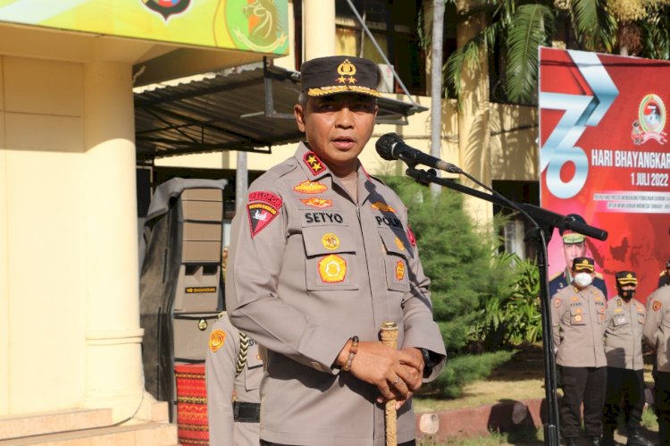 Pimpin Apel Pagi Kapolda NTT Minta Anggota Proporsional dan Profesional dalam Menjalankan Tugas