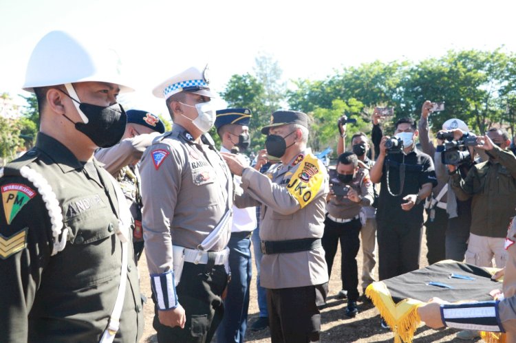 Pimpin Apel Gelar Pasukan Operasi Zebra Turangga 2022, Kapolda NTT : Langkah Pertama yang Harus Dilakukan Adalah Disiplin