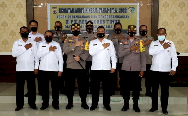 Sambut Kedatangan Tim Audit Kinerja Polda NTT, Polres Flotim Siapkan Data