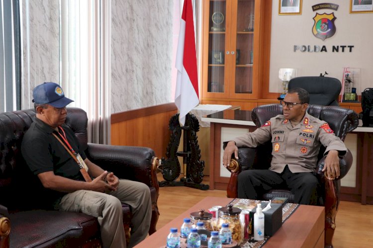 Jalin Silaturahmi, Kapolda NTT Terima Kunjungan Direktur Politani Negeri Kupang