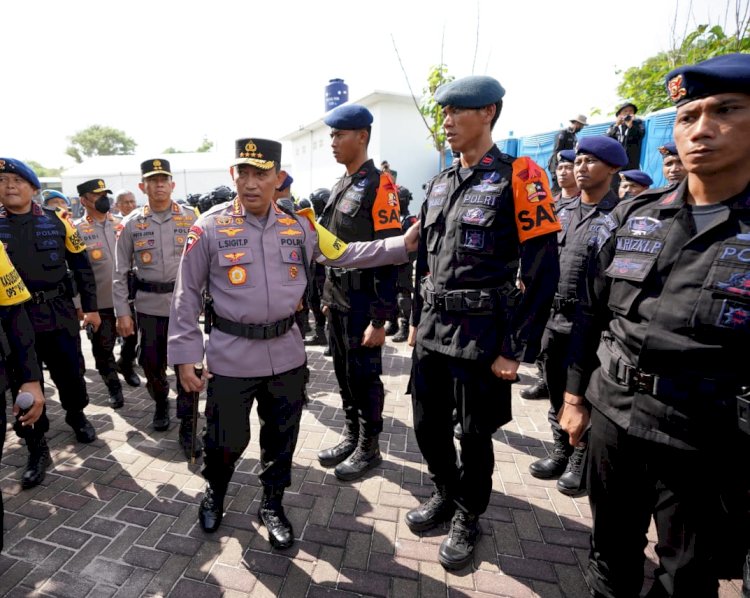 Semangat Kapolri ke Jajaran Brimob Jaga KTT G20: Ini Kehormatan untuk Kita 