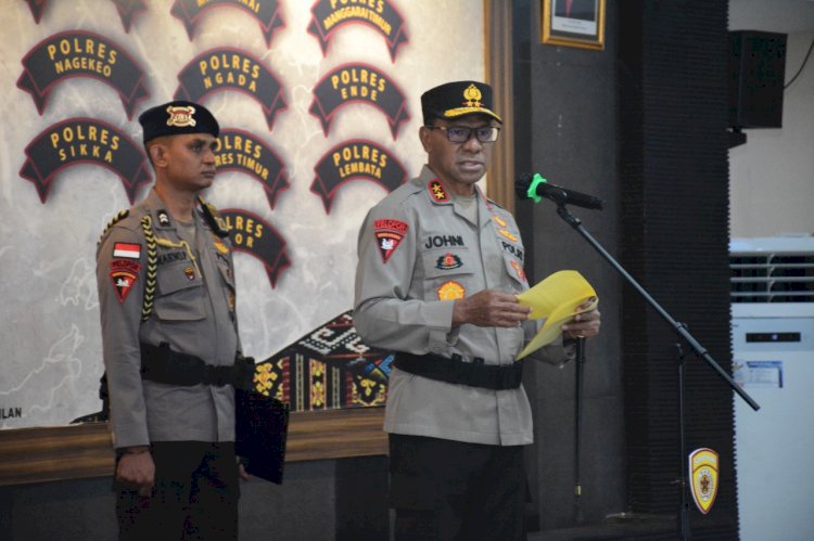 Antisipasi Cuaca Buruk, Kapolda NTT Minta Seluruh Jajaran Siapkan Pasukan Siaga Bencana