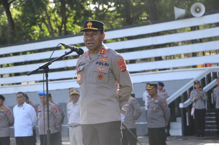 Kapolda NTT Minta Seluruh Anggota Laksanakan tugas dan Kewajiban Dengan Baik, tulus, Ikhlas serta Penuh Rasa Syukur