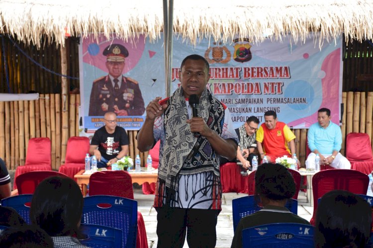 Jumat Curhat di Kampus UPG 1945, Kapolda NTT Mengaku Senang Antusias Mahasiswa Berdialog dengan Polri