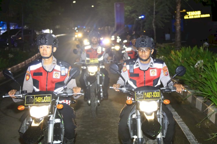 Cipta Kondisi Kamtibmas Kondusif Jelang KTT Asean ke-42, TNI POLRI Gelar Patroli Gabungan Skala Besar