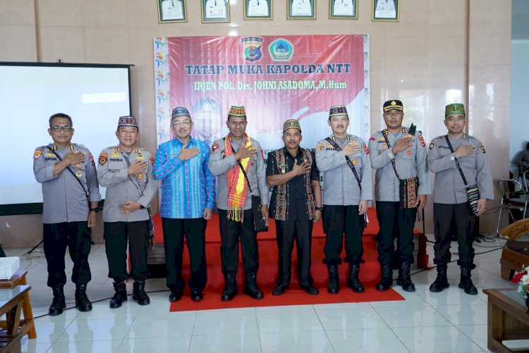 Kapolda NTT Ajak Unsur Forkopimda Manggarai Timur Bersama Jaga Kamtibmas yang Kondusif