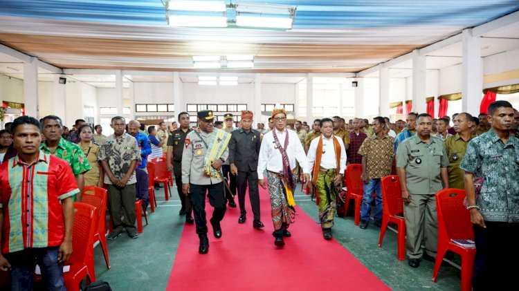 Tatap Muka dengan Forkopimda dan Tokoh Masyarakat di TTU, Kapolda NTT Tekankan Pentingnya Menjaga Situasi Agar Tetap Tenang