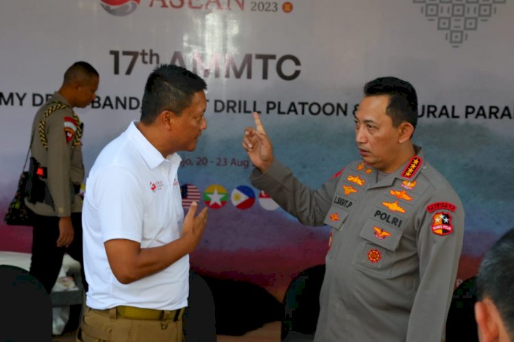 Kapolri Tinjau Lokasi Pertemuan AMMTC ke-17 di Labuan Bajo