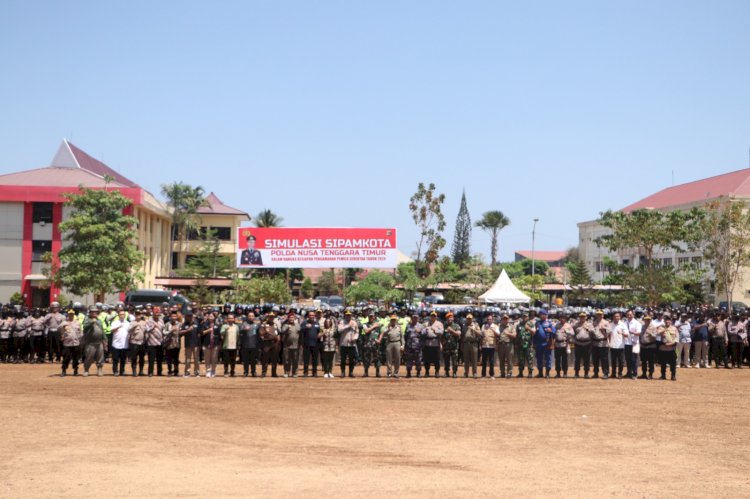 Amankan tahapan Pemilu, Polda siapkan ribuan personil, sejumlah peralatan dan satwa