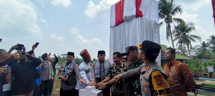 Bahagianya Warga Ciamis dapat Bantuan Sumur Bor dan Paket Sembako dari Operasi NCS Polri