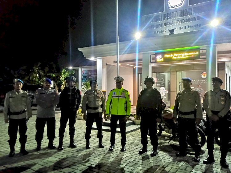 Kompi IV OMB Turangga Lakukan Patroli Cipta Kondisi untuk Menjaga Kamtibmas di Kota Kupang