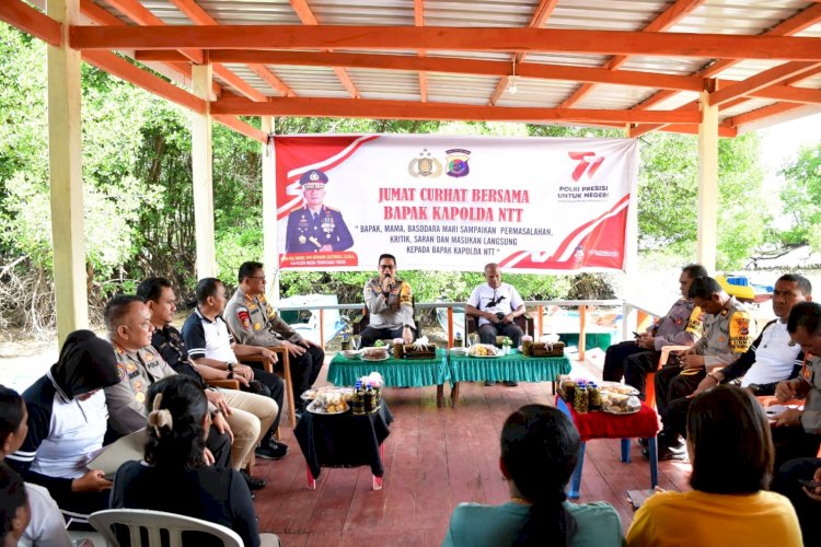 Jumat Curhat Polda NTT: Irwasda Kombes Pol. I Made Sunarta Dengar dan Respon Langsung Aspirasi Masyarakat Oesapa Barat