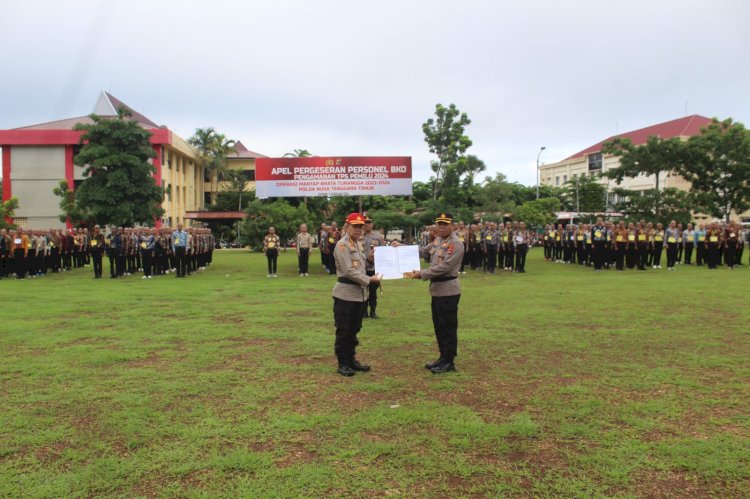 198 Calon Siswa Bintara Polri Siap Jalani Masa Pendidikan di SPN Polda NTT