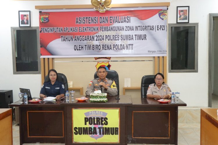 Polres Sumba Timur Terus Bergerak Menuju WBK dan WBBM