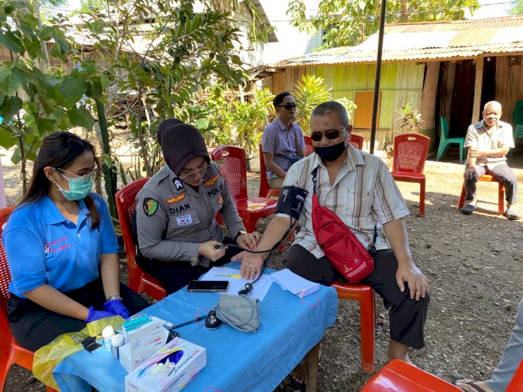 Peringati Hari Bhayangkara ke-78, Polda NTT Gelar Aksi Kesehatan untuk Ratusan Penyandang Disabilitas