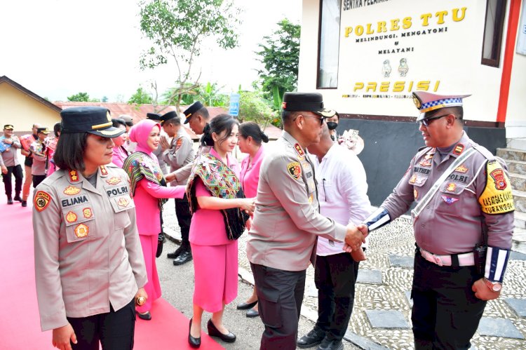 Kunjungan Kerja Kapolda NTT: Penguatan Sinergi Polri dan Masyarakat TTU