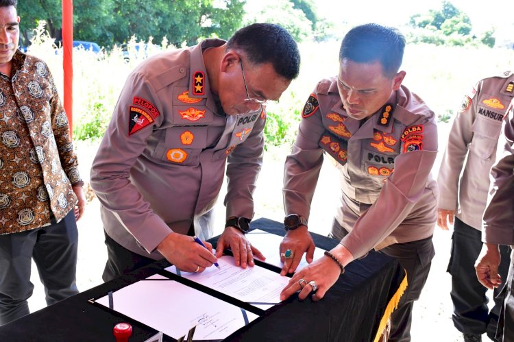 Polda NTT Jalin Kerja Sama dengan PT Bank BRI dan PT Flosindo untuk Pengadaan Perumahan Bersubsidi bagi Personel Polri