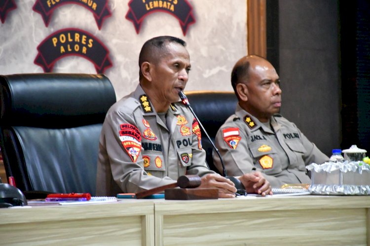 Karo Ops Polda NTT Tekankan Kesiapan Personel dalam Lat Pra Ops Operasi Ketupat Turangga 2025