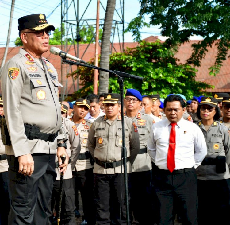 Kapolda NTT Ajak Anggota Pahami Perubahan Zaman dan Tetap Konsisten dalam Pengabdian