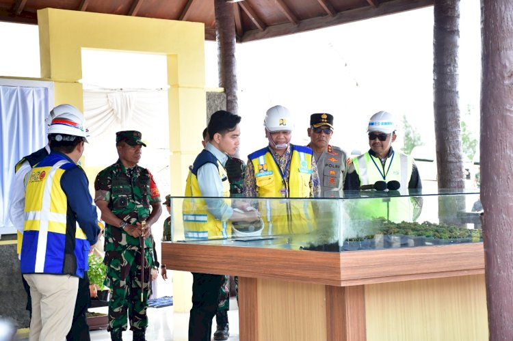 Pastikan Aman, Kapolda NTT Dampingi Wapres Gibran Tinjau Progres Bendungan Tefmo/Manikin di Kupang