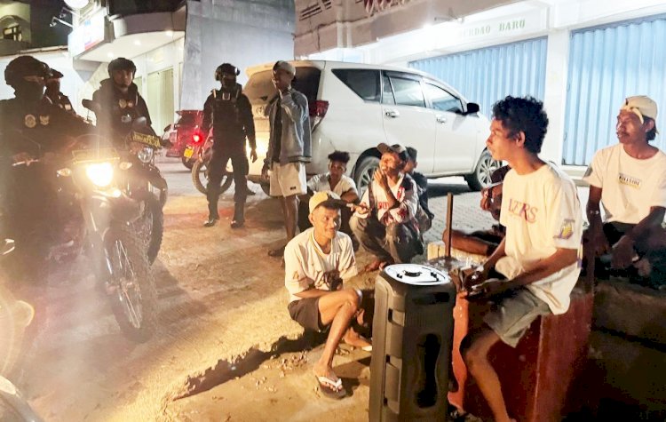 Polres Belu Perkuat Patroli Dialogis, Wujudkan Lingkungan Bebas Premanisme