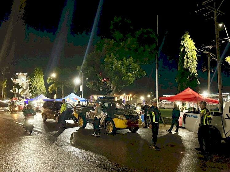 Polres Sumba Barat Intensifkan Patroli Malam, Tegas Berantas Premanisme demi Rasa Aman Warga