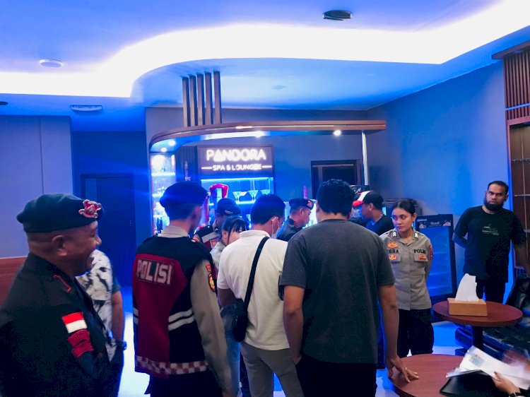 UKL 1 Operasi Pekat Turangga-2025 Gelar Pemeriksaan Tempat Hiburan Malam di Kota Kupang