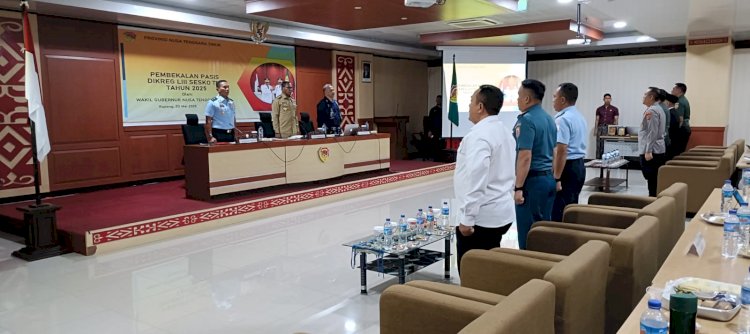 Wakapolda NTT Hadiri Pembekalan Pasis Dikreg Sesko TNI Tahun 2025 di Kupang