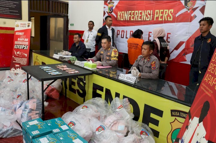 Polres Ende Tetapkan FM sebagai Tersangka Dugaan Korupsi Rp1,9 Miliar di RSUD Ende