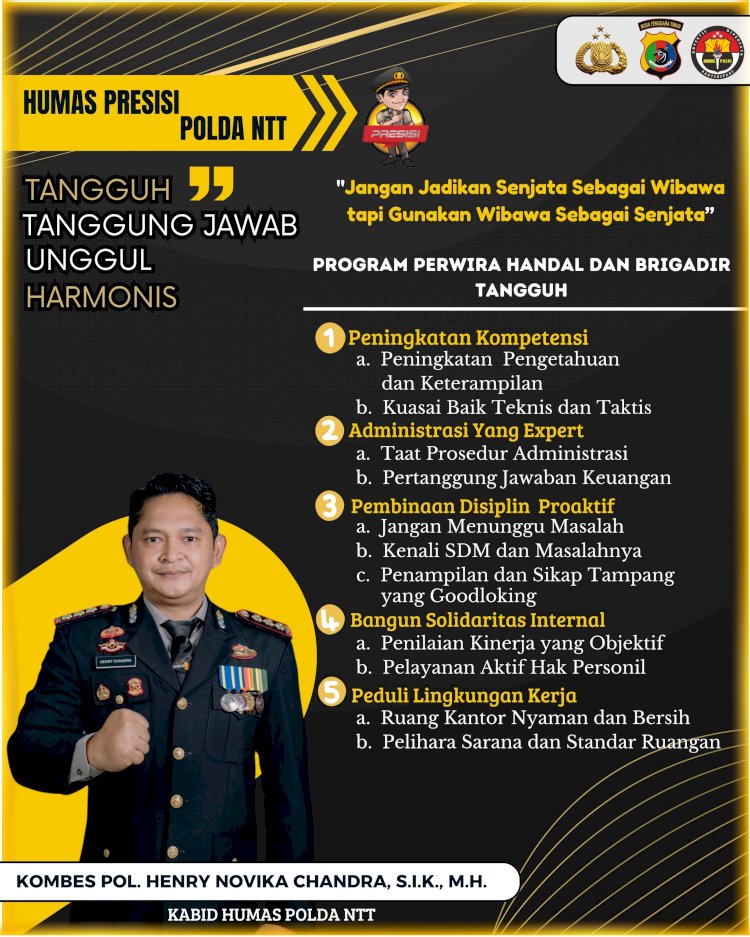 Polda NTT Tingkatkan Kualitas Personel Humas: Bangun Citra Polisi yang Humanis dan Profesional