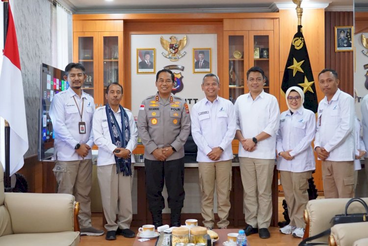 Hari Pertama Menjabat, Sestama BPOM RI Menjadi Tamu Perdana Kapolda NTT
