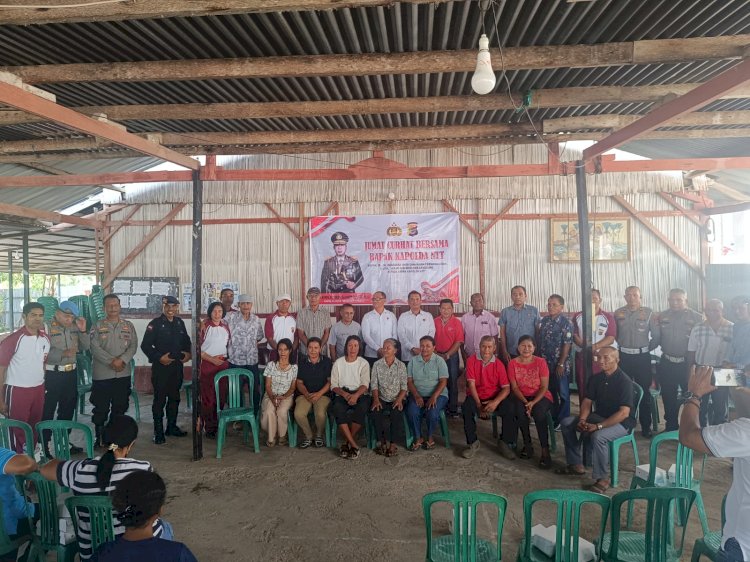 Jumat Curhat Polda NTT di Liliba: Warga Sampaikan Keluhan dan Harapan Secara Langsung