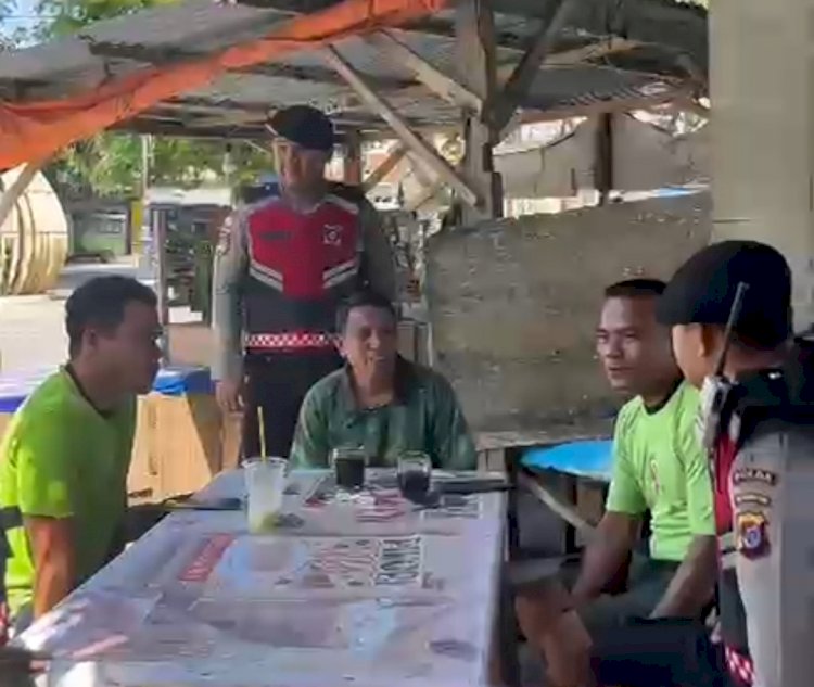 Ditsamapta Polda NTT Gencarkan Patroli Humanis Jaga Kamtibmas di Kota Kupang