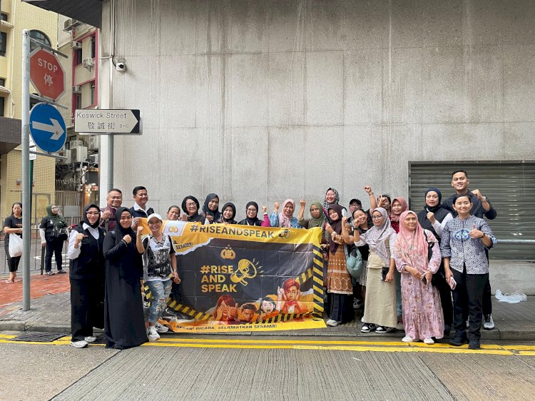 Dir PPA PPO Bareskrim Polri Menyapa PMI di Hong Kong, Serap Aspirasi dan Perkuat Edukasi.
