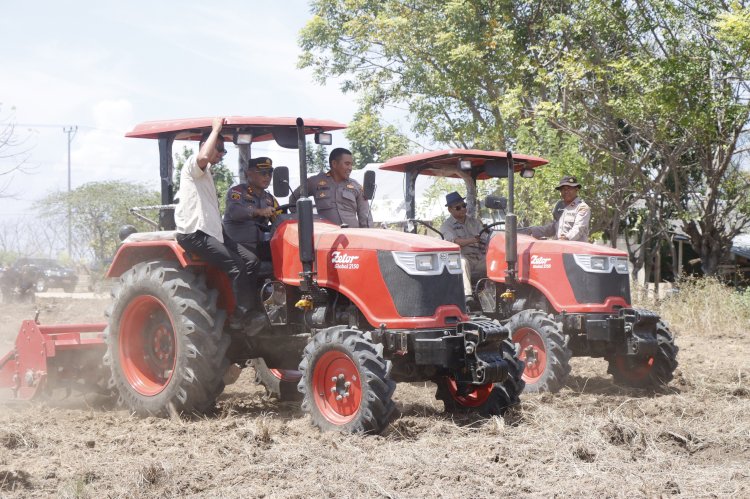 Kolaborasi Polisi, Pemda, dan Petani: Sumba Timur Siap Jadi Lumbung Jagung Nasional