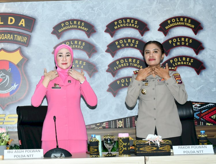 Terapi USEFT Warnai Peringatan Hari Jadi ke-77 Polwan RI di Polda NTT