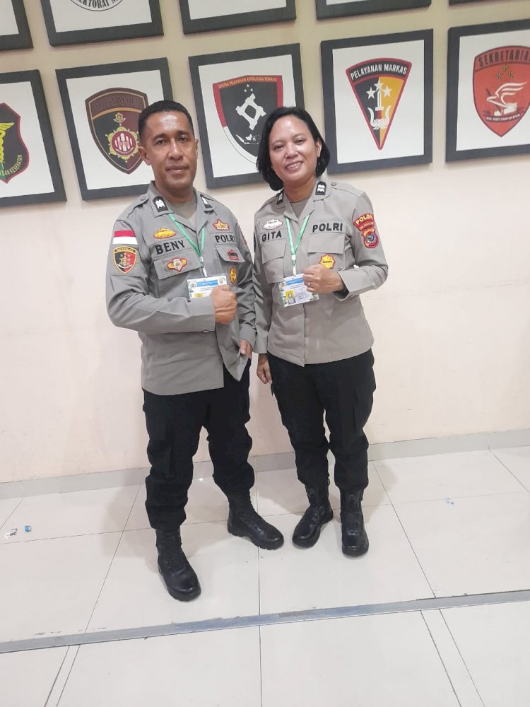 Polwan Inspiratif, Aiptu Bergita Bengan Raih Peringkat 1 Polwan dalam Seleksi Perwira Alih Golongan (PAG) Polda NTT