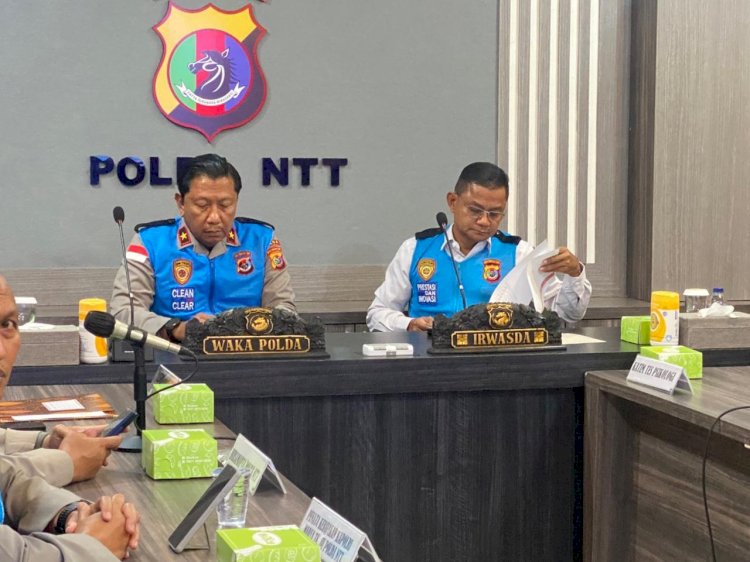 Polda NTT Gelar Sidang Panggil Tes Tingkat Pusat Sespimmen Polri Dikreg ke-66 dan ke-67 T.A. 2026 Secara Virtual