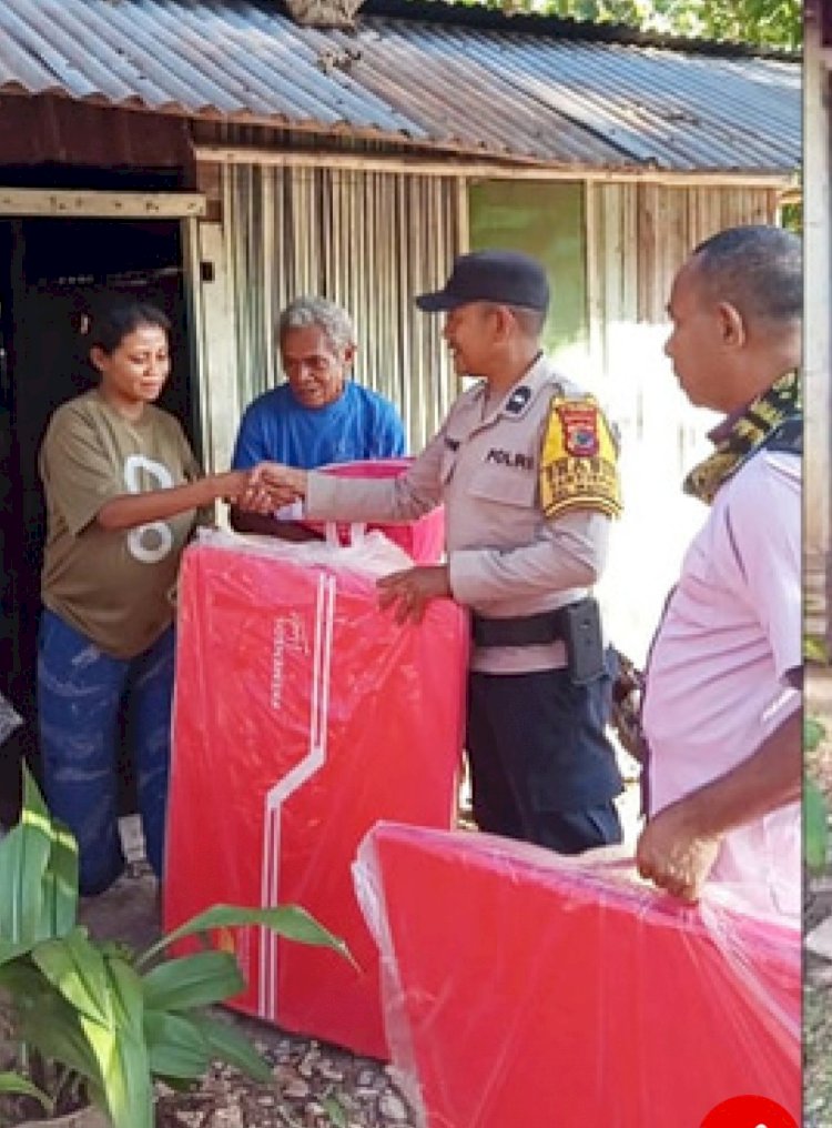 Sisi lain Polisi, Bhabinkamtibmas Berhati Emas: Aipda Andi dan Kisah Sania yang Kini Tidur di Kasur Empuk