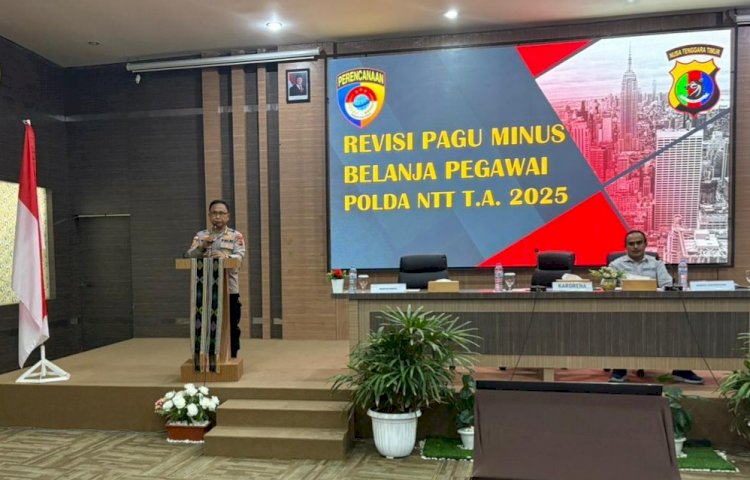 Rapat Revisi Anggaran Pagu Minus Belanja Pegawai Polda NTT Tahun Anggaran 2025: Wujudkan Tata Kelola Keuangan yang Transparan dan Akuntabel
