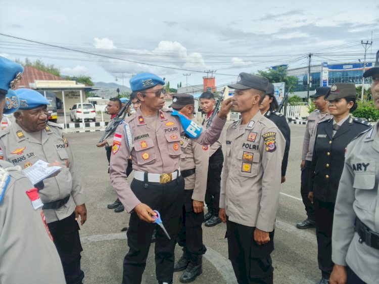 Polda NTT Perketat Pengawasan Internal, Bidpropam Sidak Disiplin Anggota di Polres Sikka