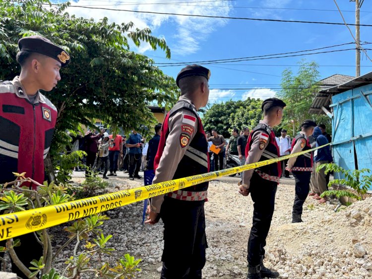 Ditsamapta Polda NTT Kawal Ketat Rekonstruksi Kasus Pembunuhan Berencana Sebastian Bokol, Situasi Aman dan Kondusif